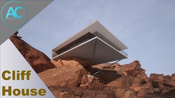 Cliff House | Revit Architecture | Twinmotion
