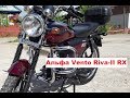 Мотоцикл Альфа Vento Riva II RX 110cc сравнение с Alpha RX Motoland