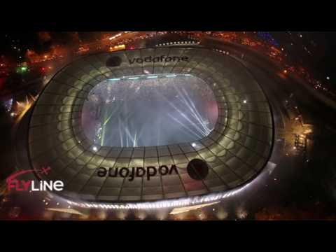 Beşiktaş şampiyonluk kutlaması Vodafone arena ve Beşiktaş Çarşı  canlı yayını 2016