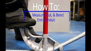 How to Measure, Cut, & Bend Emt Conduit