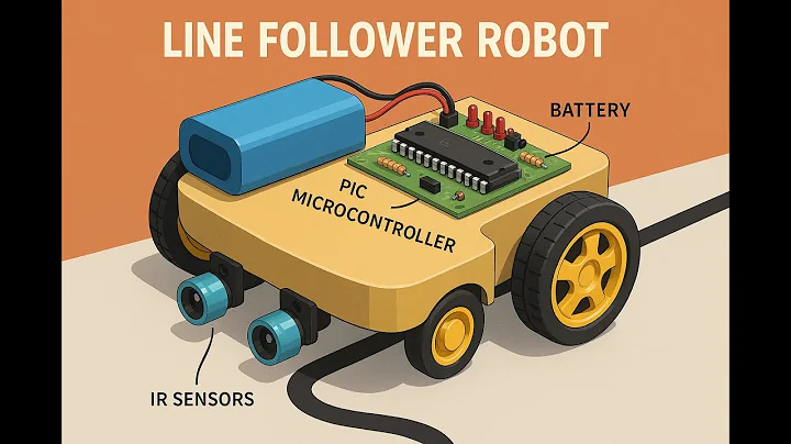 HVS-206. Line Follower Robot #IR sensors#Line Follower