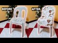 Monoblock Chair Transformation | Cin DIY