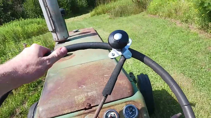 first job with the Oliver 1800a