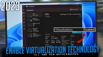 How To Enable Virtualization (SVM) On Windows PC and Laptop 2023 | AMD Motherboards SVM MODE Enable