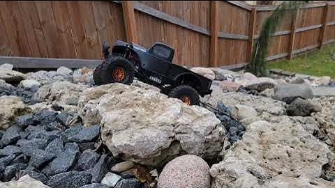 Traxxas TRX4 With Full Front Triangulated 4 Link and Losi LMT Shocks.