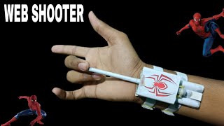 Origami paper spider man web shooter || paper gun || how to make paper gun || wrist gun
