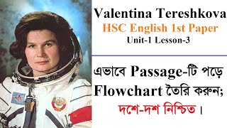 Two Women (Valentina Tereshkova) || Reading & Flowchart || HSC English 1st Paper || U-1 L-3