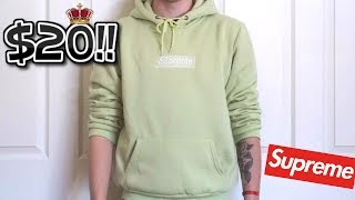 20 Supreme Box Logo Sweatshirt Ioffer Review Royalpickups