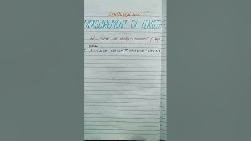 Class - 3 Maths Chapter : 9 Measurement of length (Exercise - 9.3)