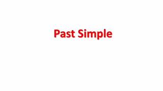 Past Simple