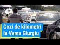 Cozi de kilometri la Vama Giurgiu. Românii din Grecia se întorc acasă