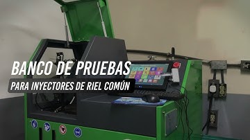 Banco de Prueba para Inyectores de Riel Común  |  Laboratorio de Inyección