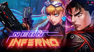 『 Neon Inferno 』Full Game【横スクロール】【ドット絵】【バレットタイム】《 Amazing 》 screenshot 3