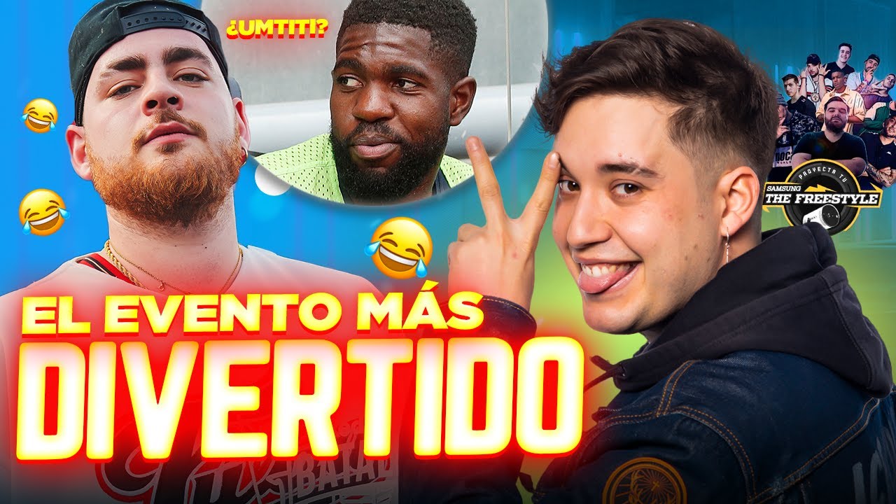 UMTITI, IBAI Y UN EVENTO QUE ME HA MATADO DE LA RISA - MARAVILLOSO SAMSUNG THE FREESTYLE🥰🥰🥰