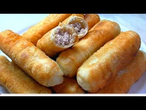 НОВЫЙ КИТАЙСКИЙ ТРЮК! ЭТО КРУЧЕ ЧЕМ БЕЛЯШИ И ЧЕБУРЕКИ! ДОБАВЬТЕ 2 СТ.Л СМЕТАНЫ В ТЕСТО!