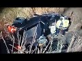 One Vehicle Accident  Rolled  in to creek