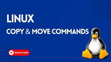 4. Copy and Move Commands in Linux | LINUX