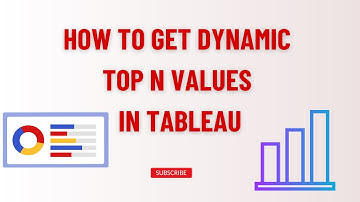 How to Get Dynamic top N values in tableau #tableau #dataanalytics