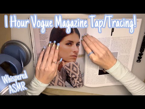 ASMR * Magazine Tracing & Tapping * Page Turning * Whispering * ASMRVilla