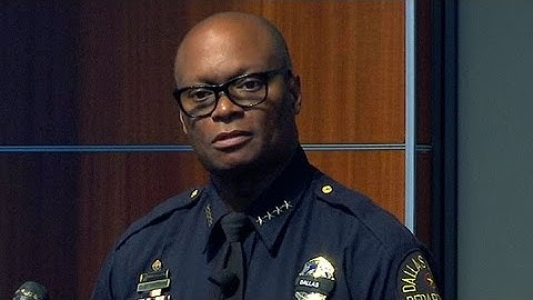 El jefe de la policía de Dallas denunció amenazas de muerte