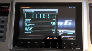 Roland Fantom G Basic Sampling Part 2