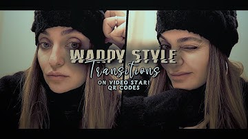 𝗪𝗮𝗿𝗽𝘆 𝗦𝘁𝘆𝗹𝗲 𝗧𝗿𝗮𝗻𝘀𝗶𝘁𝗶𝗼𝗻𝘀 𝗼𝗻 𝘃𝗶𝗱𝗲𝗼 𝘀𝘁𝗮𝗿! #𝟯 (𝗤𝗥 𝗖𝗢𝗗𝗘𝗦)