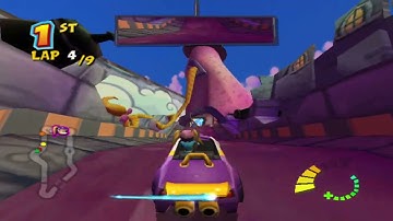 Crash Tag Team Racing Once Upon A Tire 9 Laps Pasadena