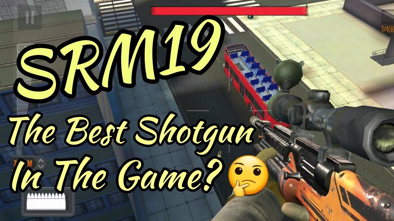 SNIPER 3D ASSASSIN - World OPS - SRM19 The Best Shotgun In The Game?