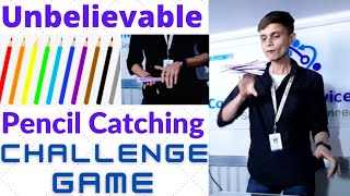 Minute to win it I Pencil Flip Compilation Game I Back flip I Pencil Catching I Employee Activity screenshot 5