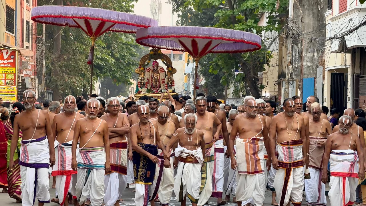 ஶ்ரீ பார்த்தசாரதி  ஸ்வாமி ஶ்ரீ குலசேகராழ்வார் - தவன உற்சவம்
