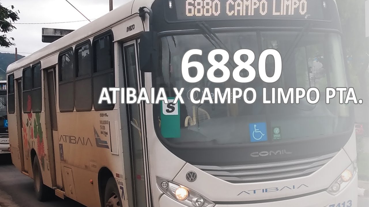 Antiga linha 6880 Atibaia X Campo Limpo Paulista!