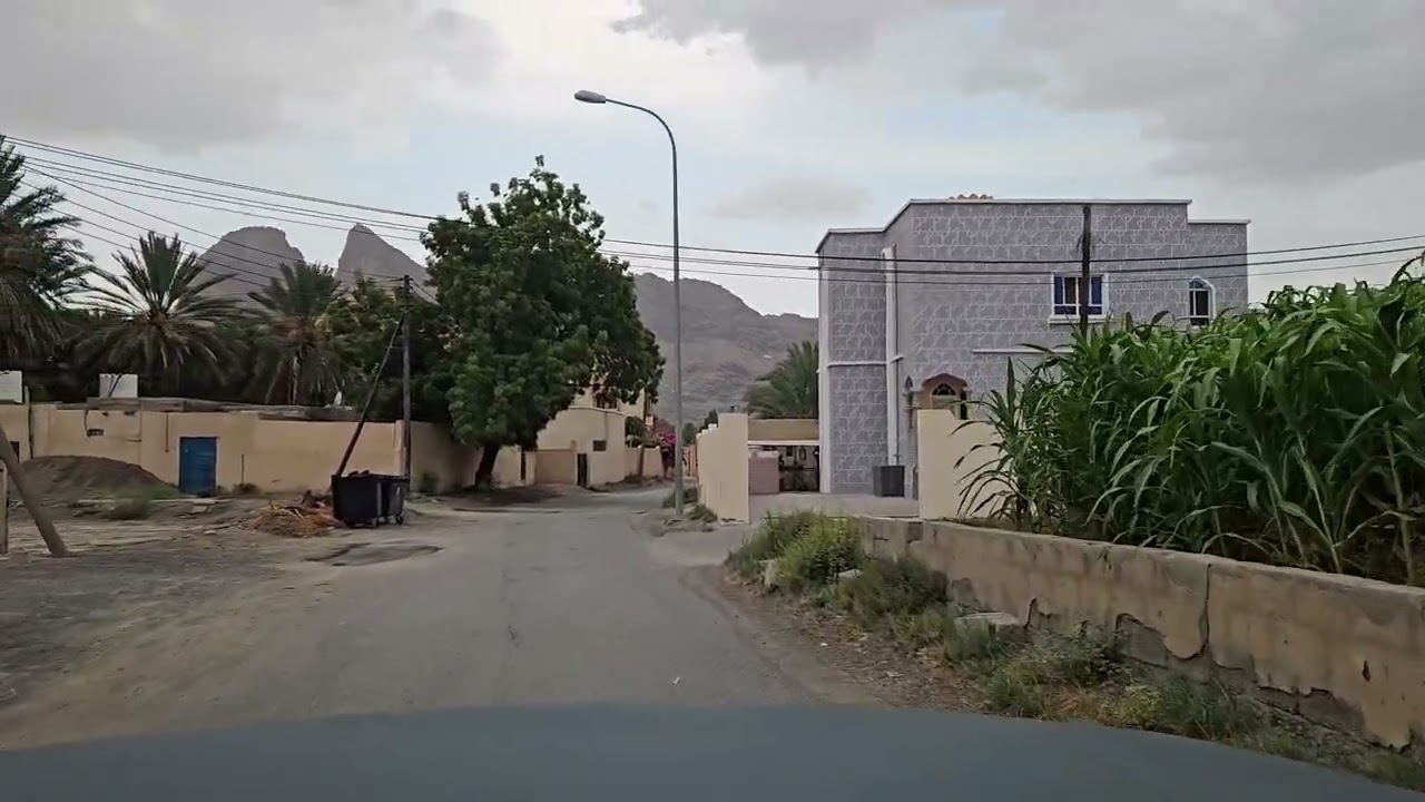 قرية بني صبح في ولاية الحمراء