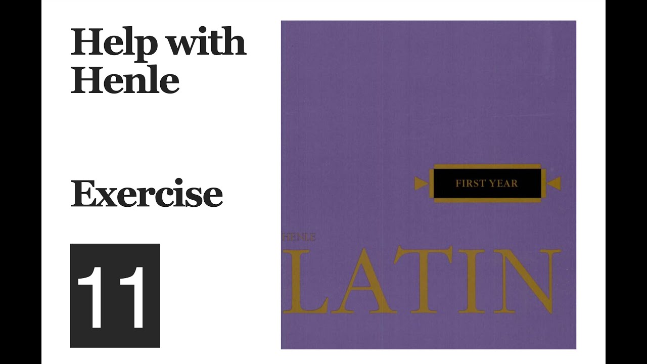 Help with Henle | Chapter 2: Exercise 11