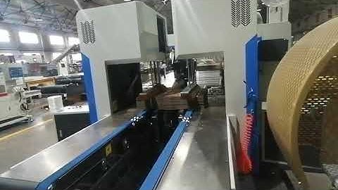 Fully auto folder guler with fully automatic bundling machine