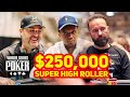 World series of poker 2023  250000 super high roller day 2 with daniel negreanu  phil ivey