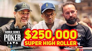 World Series of Poker 2023 | $250,000 Super High Roller Day 2 with Daniel Negreanu & Phil Ivey screenshot 3