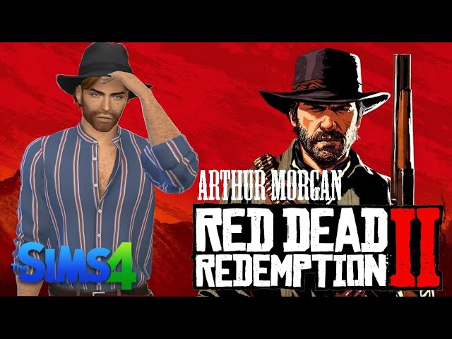 The Sims 4:Arthur Morgan Red Dead Redemption 2