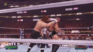 WWE 2K24 Gameplay - Sami Zayn Vs Gunther Wrestlemania