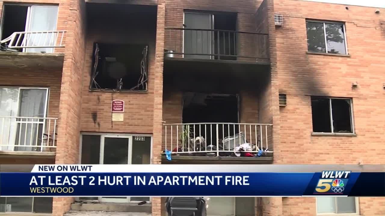 At least 2 hurt in apartment fire - YouTube