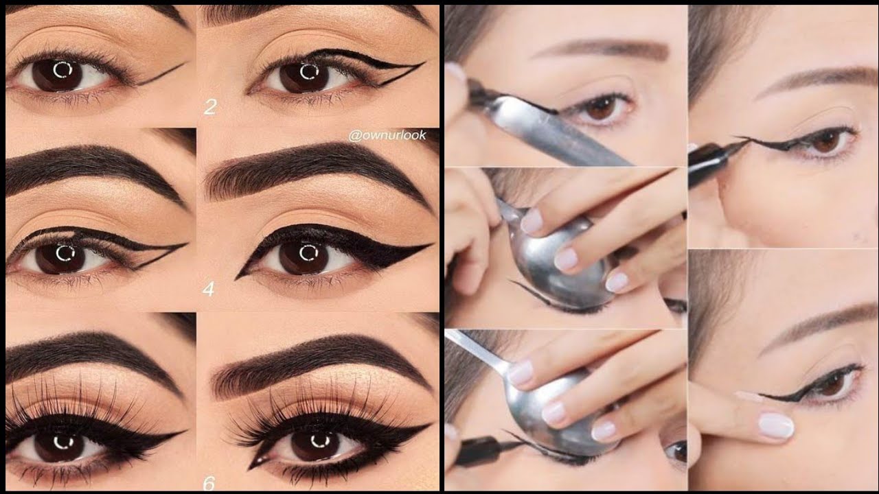 Tricks for perfect eyeliner ||simple and quick eyeliner tutorial/easy
