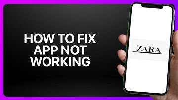 How To Fix App Not Working In Zara App 2025! Tutorial