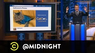 CatCon, CatCoff - Suck It, Concerned Kitten - @midnight with Chris Hardwick