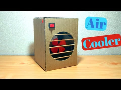How to make cooler | Motor Cooler | Air