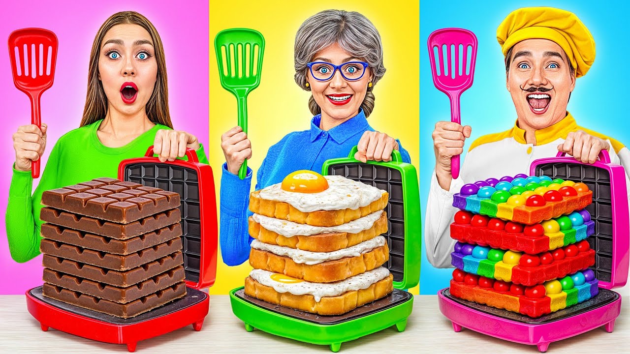 Кулинарный Челлендж: Я против Бабушки | Кухонные Лайфхаки и Рецепты от Multi DO Joy