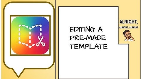 Using/Editing a pre-made template in Bookcreator