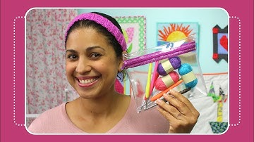 Clear Zipper Pouch- Day 9 of 12 Days of Last Minute DIY Gifts