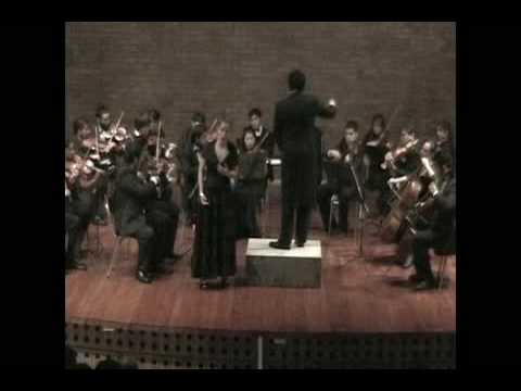Virginia Rodriguez - Porgi amor - Orquesta Sinfnica Estudiantil UC