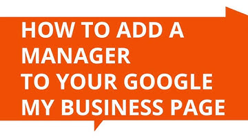 HOW TO ADD | MANAGER TO YOUR GOOGLE PLUS MY BUSINESS PAGE