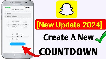 Snapchat New Updates 2024 | snapchat countdowns | create a new countdown [New Features]