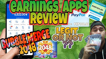 BUBBLE MERGE 2048 REVIEW RESULTS | LEGIT OR NOT